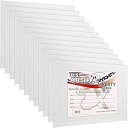 US Art Supply 12 X 16インチ プロアーティスト品質 無酸キャンバスパネルボード 絵画用 12個パック (シングルキャンバスボードパネル12枚...