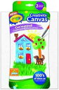 Crayola ペイント キャンバス セット、画材、ホワイト、2 個 Crayola t Canvas Set, ting Supplies, White, 2...