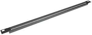 Penn Elcom R1286/05UVK 1/2U Vented Rack Panel Black Steel