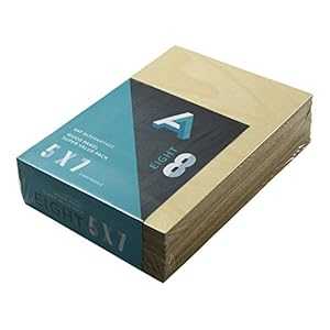 Art Alternatives Aa Super Value Wood Panel 5Mm 5X7 Pk/8