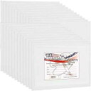 US Art Supply 8 x 10インチのプロアーティスト品質の絵画用無酸キャンバスパネルボード 24枚パック バリューパック 24枚 (シングルキャンバ...