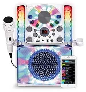 󥮥󥰥ޥ SML625BTW Bluetooth CD+G 饪ƥ ۥ磻 Singing Machine SML625...