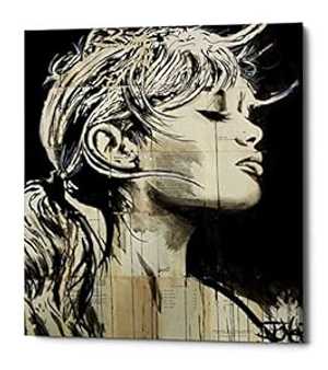 エピック グラフィティ EPIC-CA16181094 ジゼル キャンバス ウォール アート、16インチ x 18インチ、ブ..