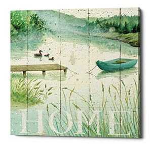 エピック グラフィティ レイクサイド I キャンバス ウォール アート、ブルー Epic Graffiti Lakeside I..