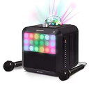 Portable Karaoke Machine - SINGSATION Star Burst - System Comes w/ 2 Mics, Room-Filling Light Show, Retro Light Panel & Works via Bluetooth - No CDs Required - YouTube Your Favorite Karaoke Songs(2)
