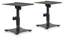 Gator Frameworks デスクトップ スタジオ モニターおよびスピーカー スタンド - 2 個セット (GFWSPKSTMNDSK) Gator Frameworks Desktop Studio Monitor and Speaker Stand - Set of 2 (GFWSPKSTMNDSK)(2)