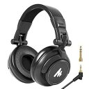 MAONO 50MM Drivers Studio Headphones AU-MH601 Over Ear Stereo Monitor Closed Bac...