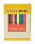 School Smart Classic Crayon Set with Tuck Box for Schools, Home, and More, Assorted Colors, Pack..