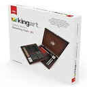 KINGART 120 Gallery Series Sketching Tools, Set of 51 Art Set Assorted, Espresso...