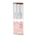 SCF3 コピック スケッチマーカーセット 3 カラーフュージョン 3 SCF3 Copic Sketch Marker Set 3 Color Fusion ...