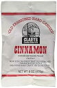 Claeys Candies シナモン - オールドファッションド ハード キャンディ - 人工および天然風味 - 無脂肪 - 6 オンス - 6 パック Cl...
