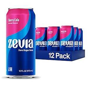 楽天GlomarketZevia ゼロカロリーソーダ、チェリーコーラ、16 オンス缶 （12 個パック） Zevia Zero Calorie Soda, Cherry Cola, 16 Ounce Cans （Pack of 12）