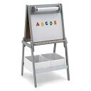Delta Children Chelsea Double-Sided Storage Easel with Paper Roll and Magnets -I...