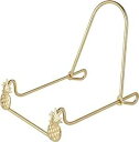 Bard's 調節可能な真鍮メタルイーゼル、パイナップル、高さ4インチ x 幅4インチ x 奥行き5インチ Bard's Adjustable Brass Me...