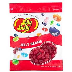 Jelly Belly Pomegranate Jelly Beans - 1 ݥ (16 ) ̩ǽʥХå - ʪ...