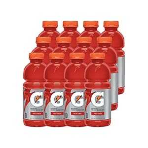 ゲータレード サースト クエンチャー、フルーツポンチ、20 オンスボトル (12 個パック) Gatorade Thirst Quencher, Fruit Punch, 20 Ounce Bottles (Pack of 12)