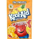 Kool-Aid Aguas Frescas Pina Pineapple Flavored Unsweetened Caffeine Free Powdere...