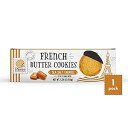 Pierre Biscuiterie French Butter Cookies with Sea Salt Caramel 5.29 Ounce Box (Pack of 1)