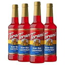 Torani Syrup, Ruby Red Grapefruit, 25.4 Ounces (Pack of 4)(4)