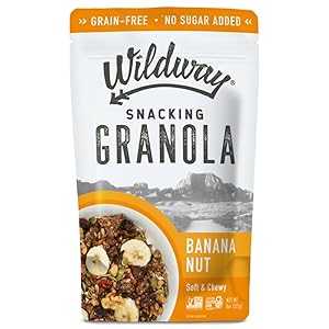 Wildway Keto Granola Banana Nut Grain-Free, Certified Gluten-Free Cere...