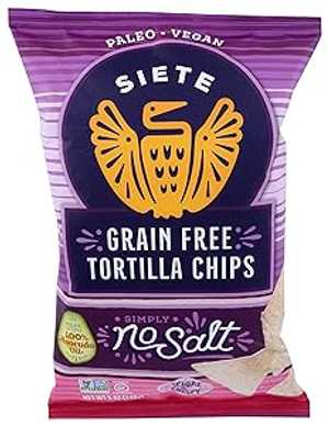 Siete 쥤ե꡼ȥƥåץ̵5 Siete Grain Free Tortilla Chips, No Sa...