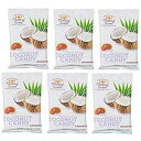 とろけるスイート プレミアムハードキャンディ 個包装 (ココナッツ、4.4オンス、6個入り) Melting Sweet Premium Hard Candy,...