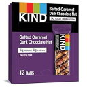 KIND バー グルテンフリー、塩キャラメル & ダークチョコレート ナッツ (12 個パック) KIND Bars Gluten Free, Salted C...