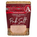 Artisan Salt Company 古代海洋ヒマラヤピンクソルト、上質、ジップトップポーチ、4オンス SaltWorks Artisan Salt Company Ancient Ocean Himalayan Pink Salt, Fine, Zip-Top Pouch, 4 Ounce