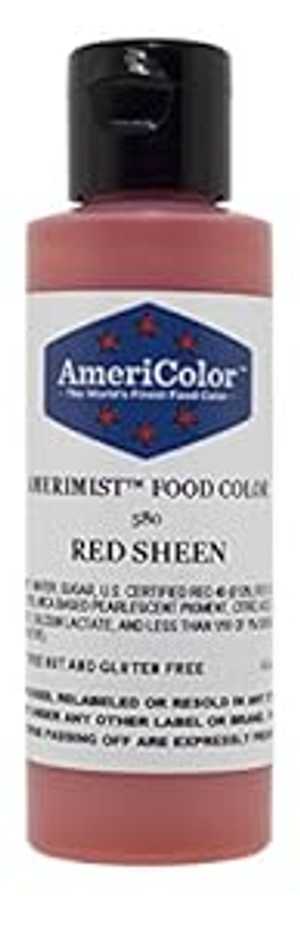 AmeriColor アメリミスト エアブラシ カラー 4.5 オンス、レッド パール シーン AmeriColor Amerimist Airbrush Color 4.5 Ounce, Red Pearl Sheen