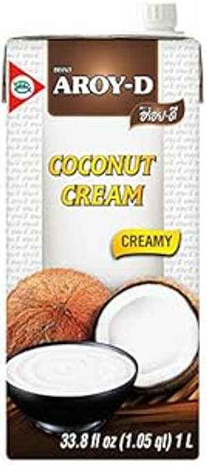 Aroy-D Coconut Cream, 33.8 Fluid Ounce (6-Pack)
