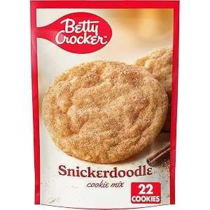 Betty Crocker Snickerdoodle Cookies, Cookie Baking Mix, 17.9 oz