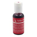 Chefmaster Tulip Red Liqua-Gel Food Coloring Vibrant Color Professional-Grade Dye for Icing, Frosting, Fondant Baking & Decorating Fade-Resistant Easy-to-Use Made in USA 0.70 oz