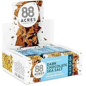 88エーカーのグラノーラバー ダークチョコレートシーソルト グルテンフリー、ナッツフリーのオーツ麦と種子のスナックバー ビーガン & 非遺伝子組み換え 12パック 88 Acres Granola Bars Dark Chocolate Sea Salt Gluten Free, Nut-Free Oat and Seed 88エーカーのグラノーラバー ダークチョコレートシーソルト グルテンフリー、ナッツフリーのオーツ麦と種子のスナックバー ビーガン & 非遺伝子組み換え 12パック 88 Acres Granola Bars Dark Chocolate Sea Salt Gluten Free, Nut-Free Oat and Seed