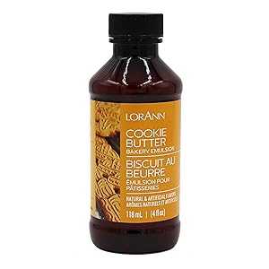LorAnn Oils LorAnn Cookie Butter Bakery Emulsion, 4 ounce bottle LorAnn Oils LorAnn Cookie Butter Bakery Emulsion, 4 ounce bottle