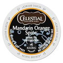 Celestial Seasonings マンダリン オレンジ スパイス ハーブティー、シングルサーブ キューリグ K カップ ポッド、96 カウント Celestial Seasonings Mandarin Orange Spice Herbal Tea, Single-Serve Keurig K-Cup Pods, 96 Count