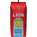 ライオンコーヒー、チョコレートマカダミア味、ミディアムロースト - 粉砕、24オンスバッグ Lion Coffee, Chocolate Macadamia Flavor, Medium Roast - Ground, 24 Ounce Bag