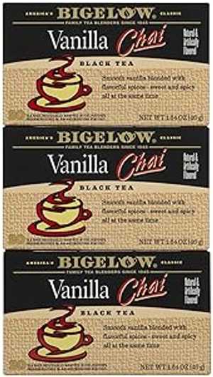 Bigelow Х˥ 㥤 ƥХå - 20  - 3 ѥå Bigelow Vanilla Chai Tea Bags - ...