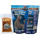 ノベルティうんこギャグギフト用オリジナルうんち袋 アシカうんこ(茶色綿菓子) The Original Bag of Poo, Sea Lion Poop (B...