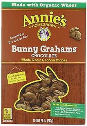 Annies Annie's Homegrown Organic Chocolate Bunny Graham Snacks, 7.5 o...