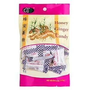 ハニージンジャーキャンディ 1パック 4オンス GoTo Tea Honey Ginger Candy 1-pack 4oz(4)