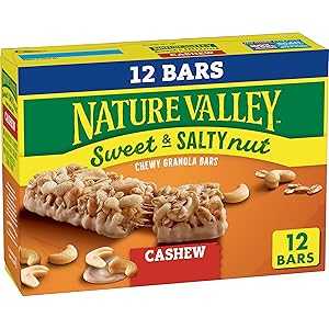 Nature Valley Granola Bars, Sweet and Salty Nut, Cashew, 12 ct, 14.4 O...