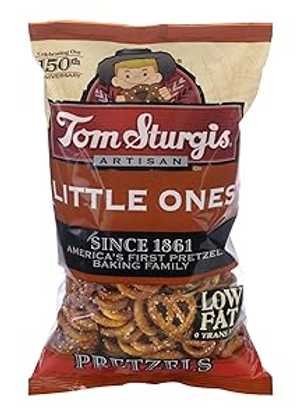 トム・スタージス リトルワンズプレッツェル 14オンス バッグ(3袋) Tom Sturgis Pretzels Tom Sturgis Little Ones Pretzels 14 oz. Ba..