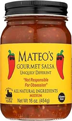 Glomarket㤨Mateo's  륵 16  饹 㡼 (3 ĥѥå ʲǮ٥򤷤Ƥ ( Mateo's Gourmet Salsa 16oz Glass Jar (Pack of 3 Select Heat Level Below (MediumפβǤʤ11,542ߤˤʤޤ