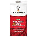 Cameron's Coffee Roasted Ground Coffee Bag, Flavored, Decaf Highlander Grog, 10 Ounce