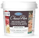 サテンアイスチョコパン ブライトホワイトモデリングチョコレート、10ポンド Satin Ice ChocoPan Bright White Modeling Chocolate, 10 Pound