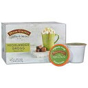 Door County Coffee、シングルサーブカップ、Keurig Brewers、Highlander Grogg用、アイリッシュクリームとキャラメルフレーバーコーヒー、ミディアムロースト、挽いたコーヒー、ベストセラー、10個 Door County Coffee & Tea Co. Door County Coffee, Singl