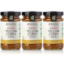Mekhala オーガニック グルテンフリー カレーペースト お得な 3 パック (3x3.5 オンス) (イエロー) Mekhala Organic Gluten Free Curry Paste Value 3-Pack (3x3.5oz) (Yellow)