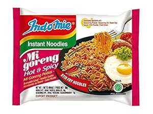 Indomie - Instant Noodles, Stir Fry Ramen, Halal Certified, Spicy Flavor, (Pack of 15) Indomie - Instant Noodles, Stir Fry Ramen, Halal Certified, Spicy Flavor, (Pack of 15)