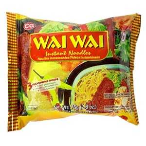 Wai Wai 󥹥 ̡ɥ롢̣2.6  75g ѥå (30 ĥѥå) Wai Wai Instant N...