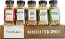 FreshJax 味付けシーソルト ギフトセット (5個セット) FreshJax Seasoned Sea Salts Gift Set, (Set of 5...